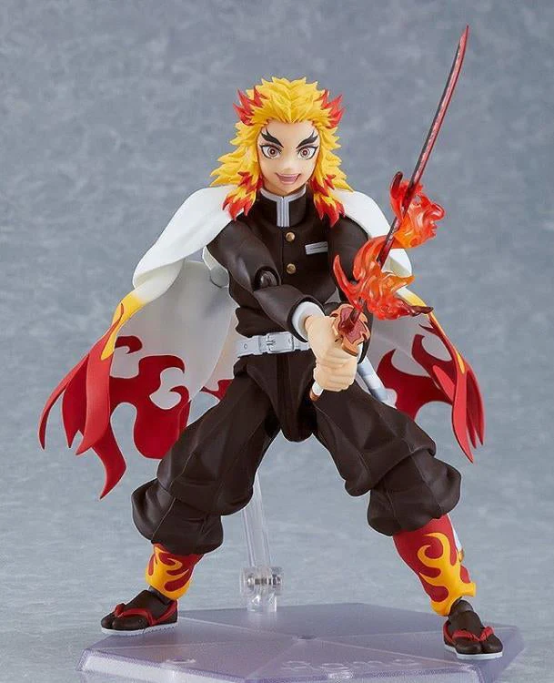 Demon Slayer Kimetsu no Yaiba: Kyojuro Rengoku Figma Action Figure by Max Factory - Image 2