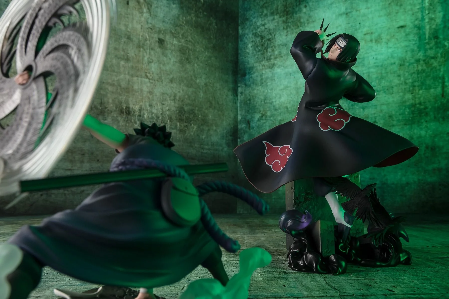 Naruto : Itachi Uchiha-Light &Dark Of Mangekyo Sharingan FIGUARTSZERO FIGURE BY BANDAI TAMASHII - Image 6