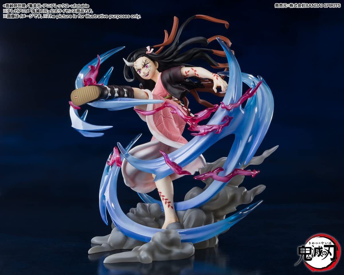 Demon Slayer Kimetsu No Yaiba Nezuko Kamado Demon Form Advancing Version Figuarts Zero PVC Figure by Bandai - Image 3