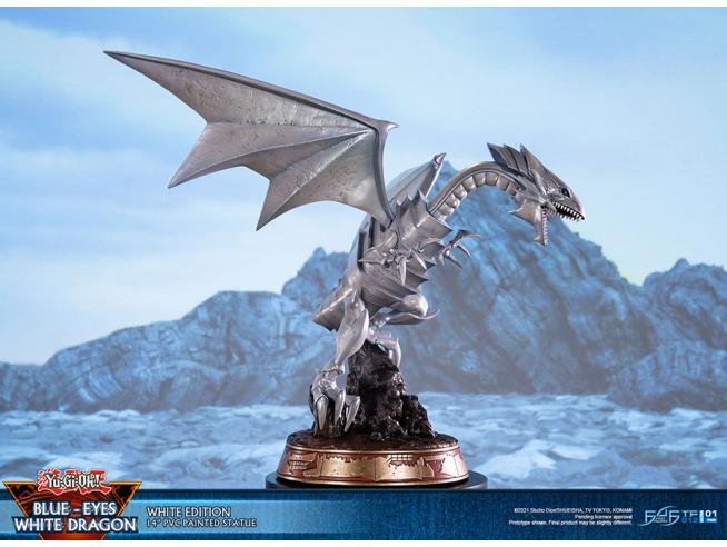 Yu-Gi-Oh- Blue Eyes White Dragon (White Variant) by First 4 Figures - Image 2