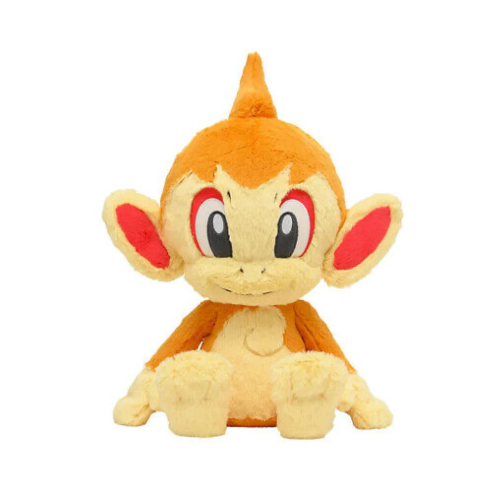 Pokemon Center Comfy Friends Original Fluffy Hugging Plush - Chimchar
