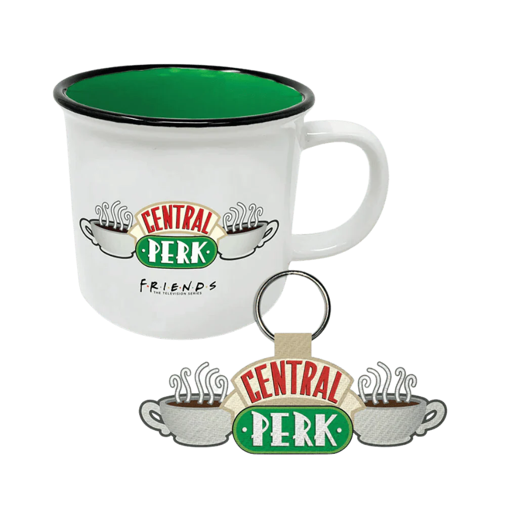 FRIENDS - CENTRAL PERK(CAMPIRE MUG & KEYCHAIN SET) By Pyramid