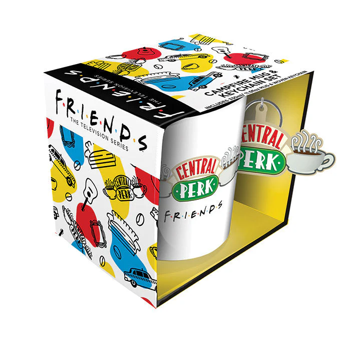 FRIENDS - CENTRAL PERK(CAMPIRE MUG & KEYCHAIN SET) By Pyramid - Image 2