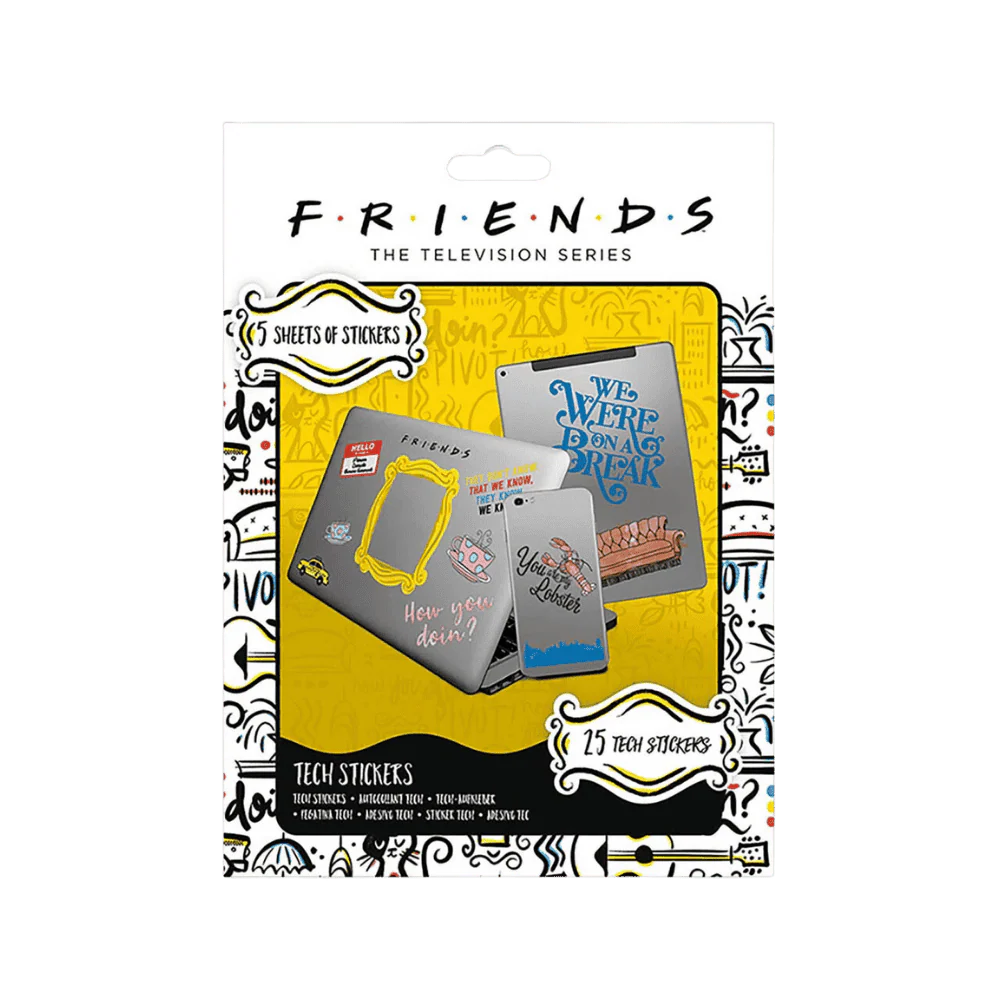 FRIENDS - HOW YOU DOIN' (TECH STICKER PACK) By Pyramid