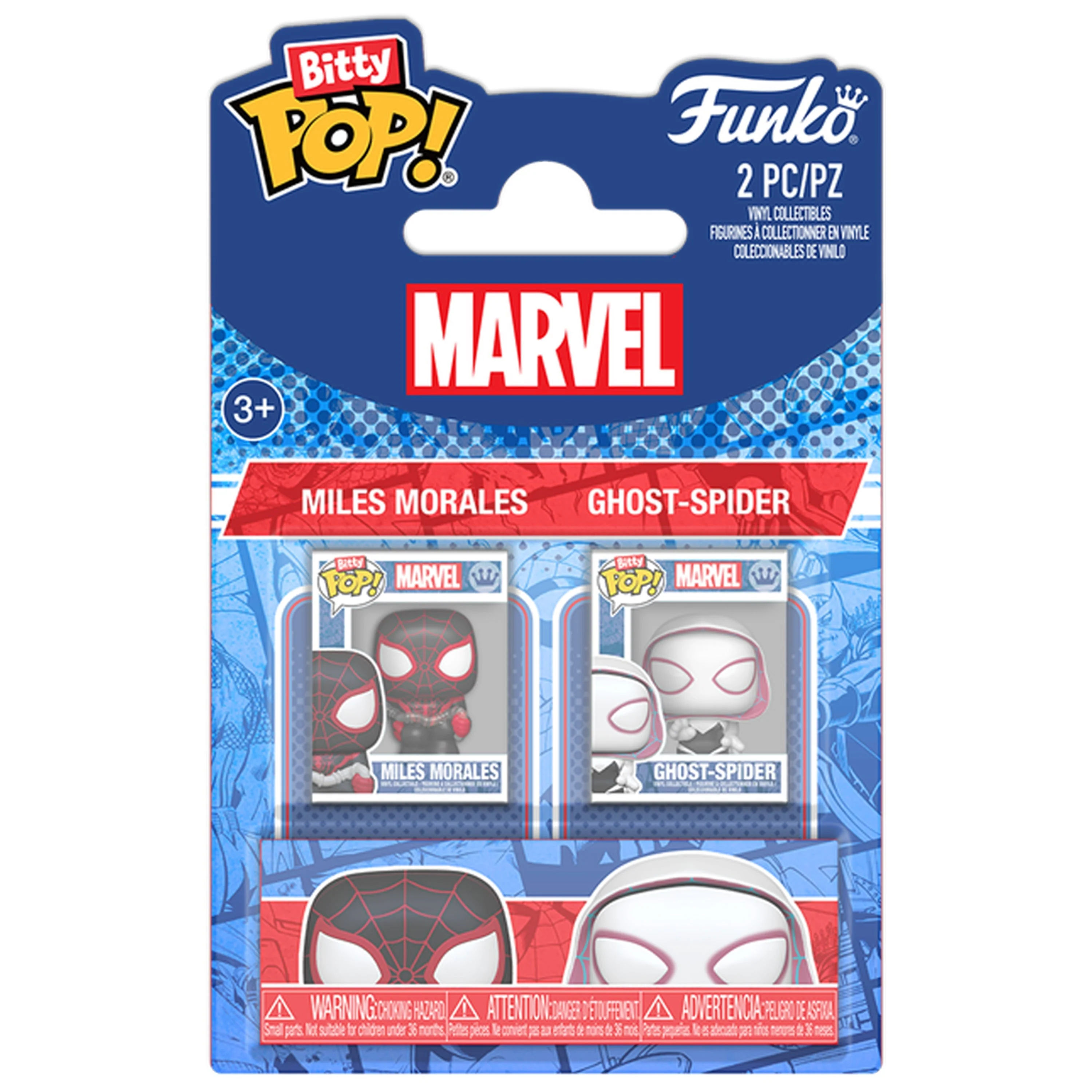 Funko Bitty Pop! Marvel: Spider-Man - Miles Morales and Stacy Gwen 2pk