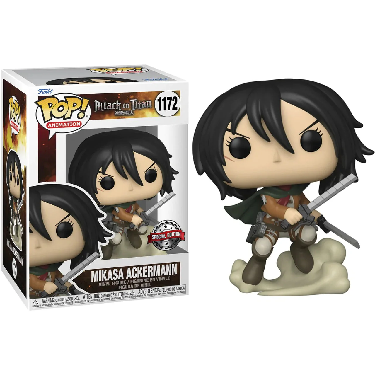 Funko Exc : Attack on Titan -  Mikasa Ackerman (1172) - Image 2