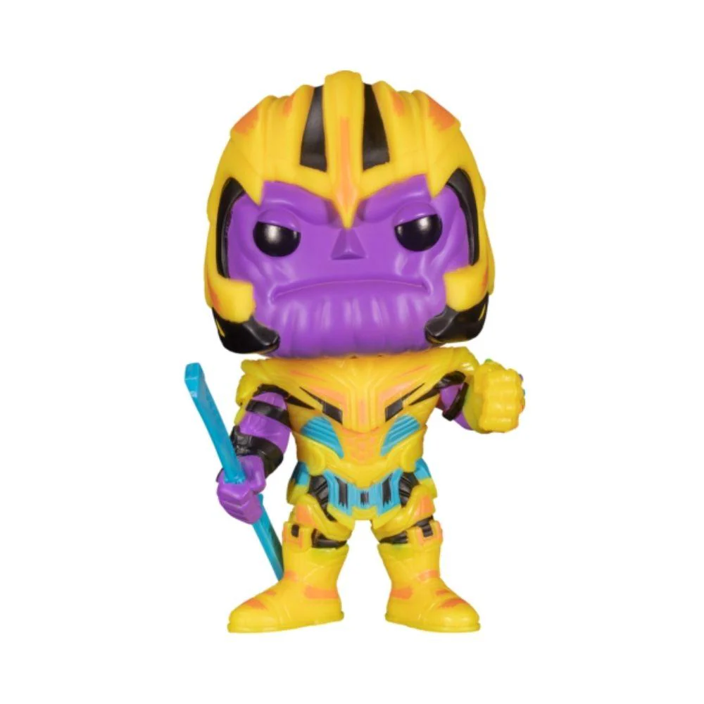 Funko Exc : Marvel - Thanos (Blacklight) (909)