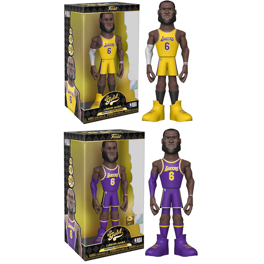 Funko Gold 12" : NBA: Lebron James (Chance of Chase) - Image 2