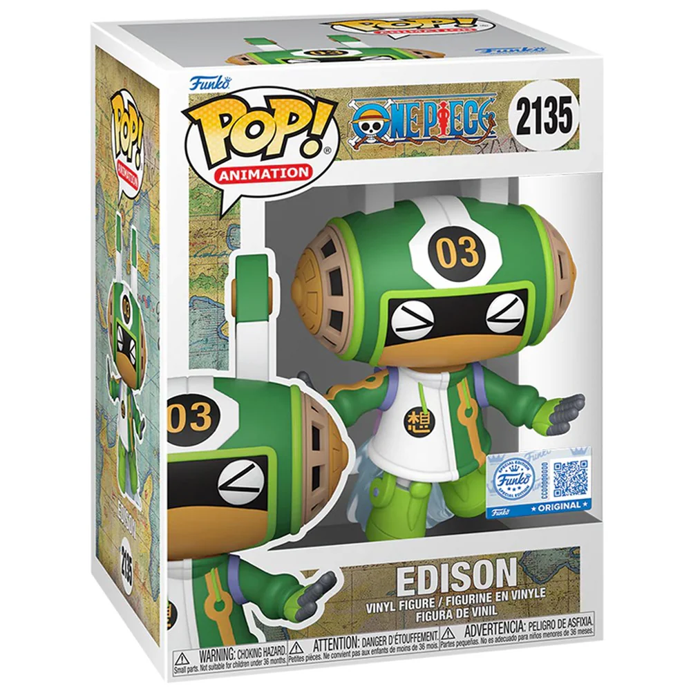 Funko Pop! Animation: One Piece S12 - Edison (Exc) - Image 2
