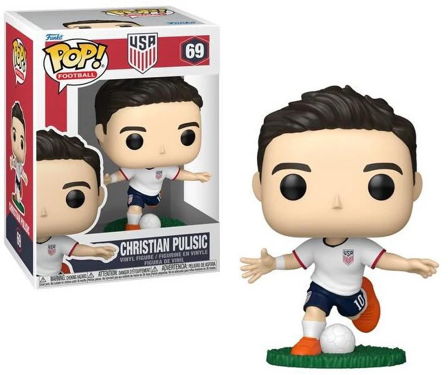 Funko Pop Football: USA - Christian Pulisic - Image 2