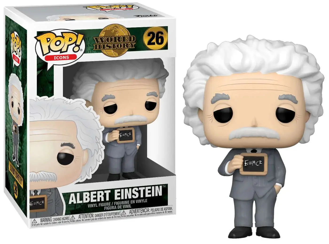 Funko : Pop Icons World History - Albert Einstein (26) - Image 2