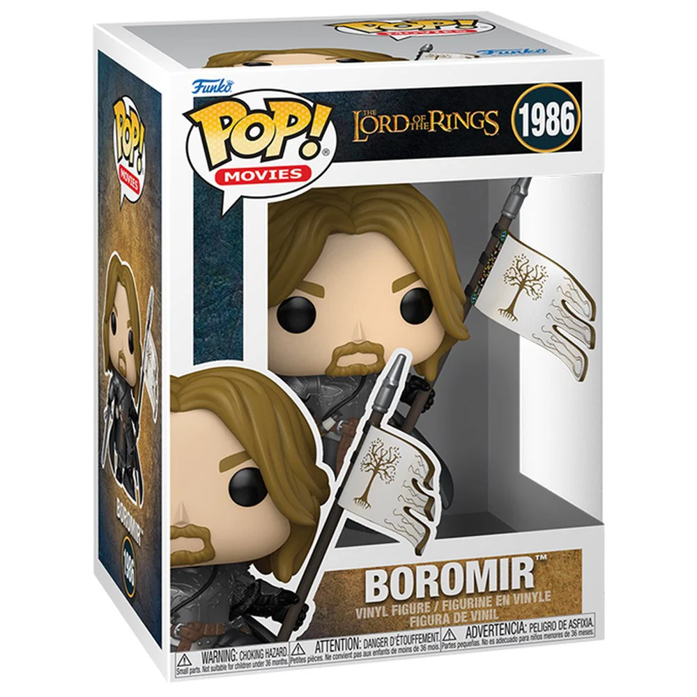 Funko Pop Movies: Lord Of The Rings S10 - Boromir - Image 2