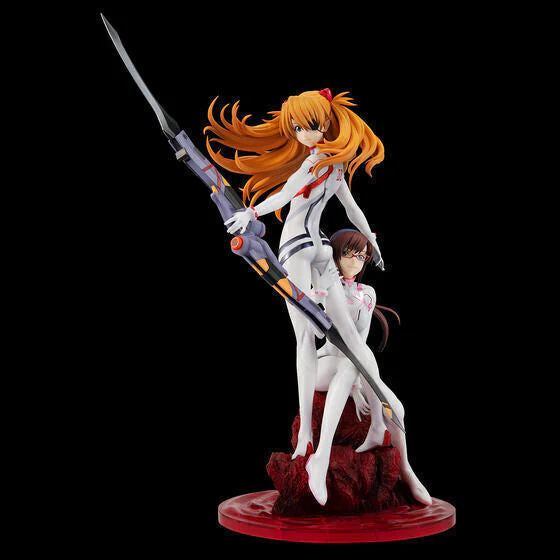Neon Genesis Evangelion Shikinami Asuka Langley & Makinami Mari Illustrious (3.0+1.0) Thrice Upon a Time G.E.M. PVC Figure by Megahouse - Image 5