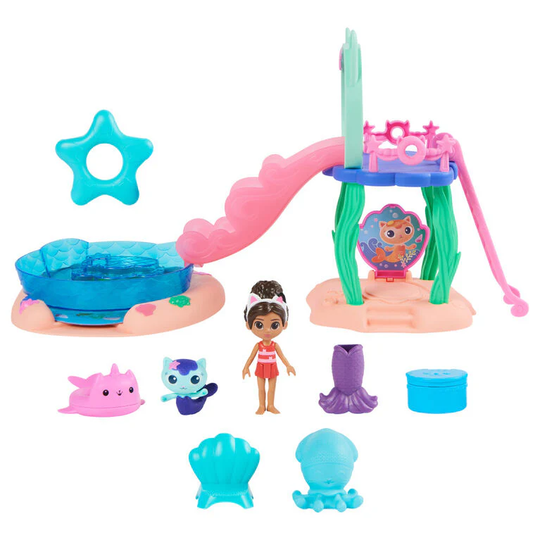Gabby's DH Girls Purrific Pool Playset - Image 4