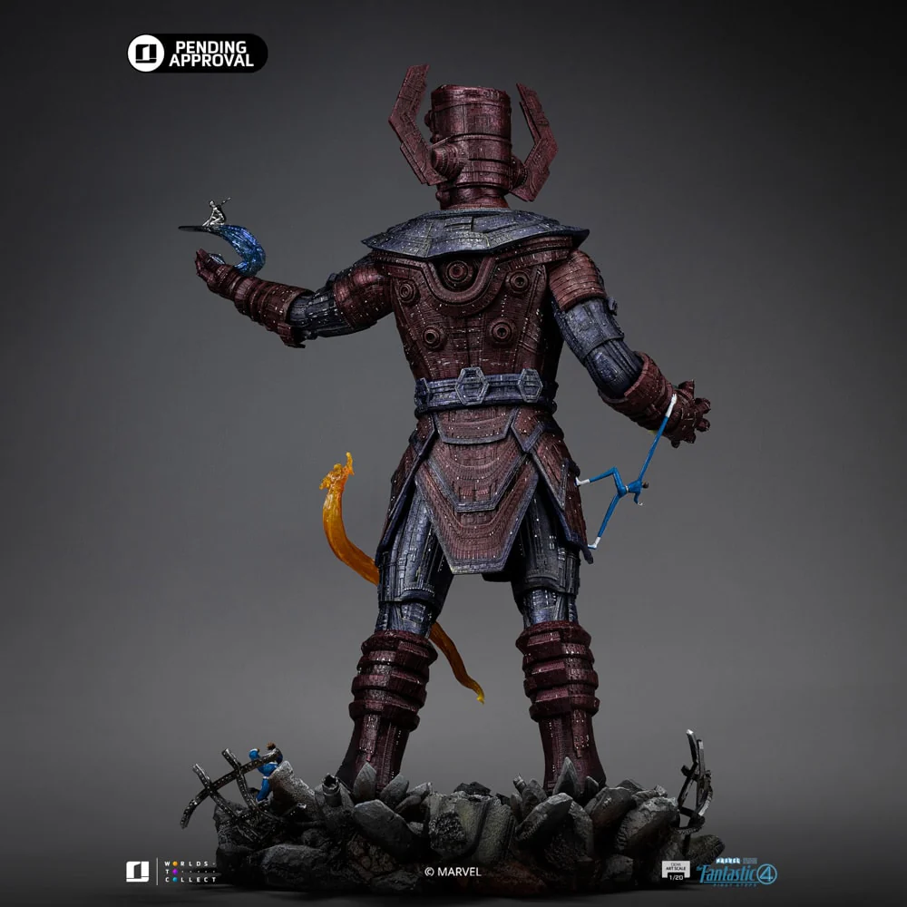 Marvel Galactus Diorama Deluxe- Demi Art Scale 1/20 Extra Invisible Sue Storm and Extra Head Light By Iron Stuios - Image 16