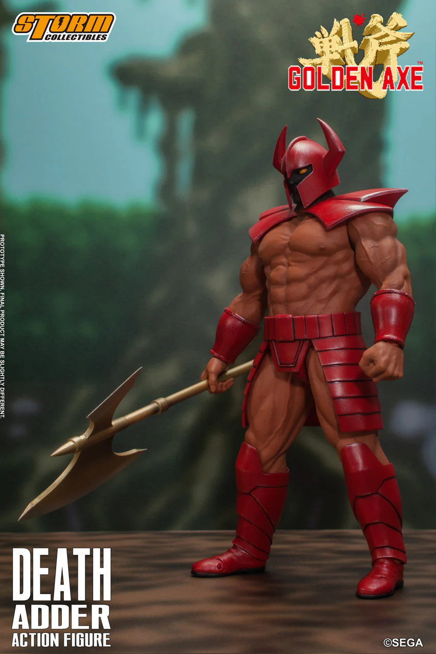 Golden Axe Death Adder Action Figure By Storm Collectibles - Image 5