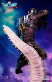 Guardians of the Galaxy Star Lord 1/10 Scale Battle Diaorama Figure by Iron Studios - Image 5