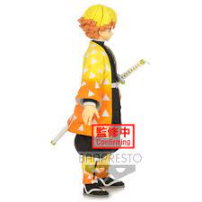 Demon Slayer Kimetsu no Yaiba Zenitsu Agatsuma Grandista Figure by Banpresto - Image 3