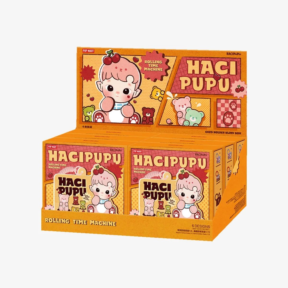 Hacipupu Rolling Time Machine Series-Card Holder Blind Box By Pop Mart - Image 4