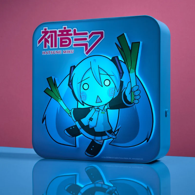 Hatsune Miku 3D Desk Lamp Wall Light - Image 2
