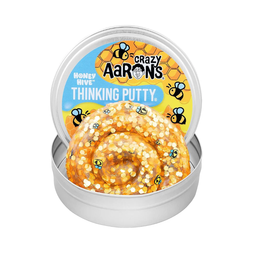 Crazy Aaron's Honey Hive Trendsetters Thinking Putty