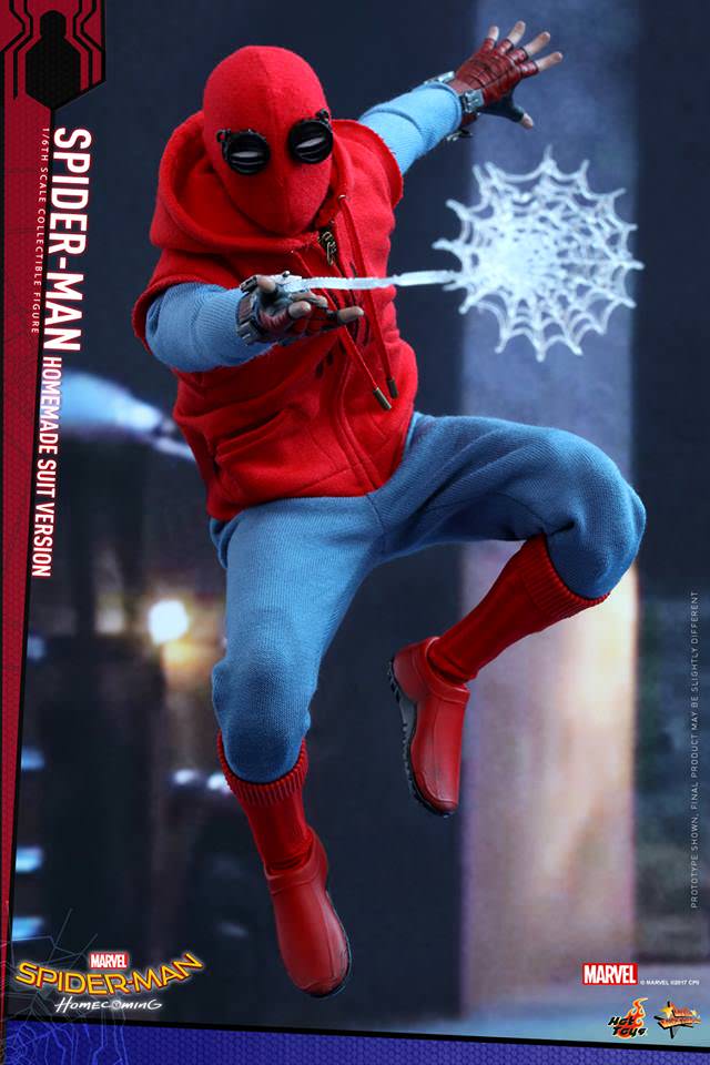 Spider-Man : Homecoming – Homemade Suit Action Figure By Hot Toys - Image 2