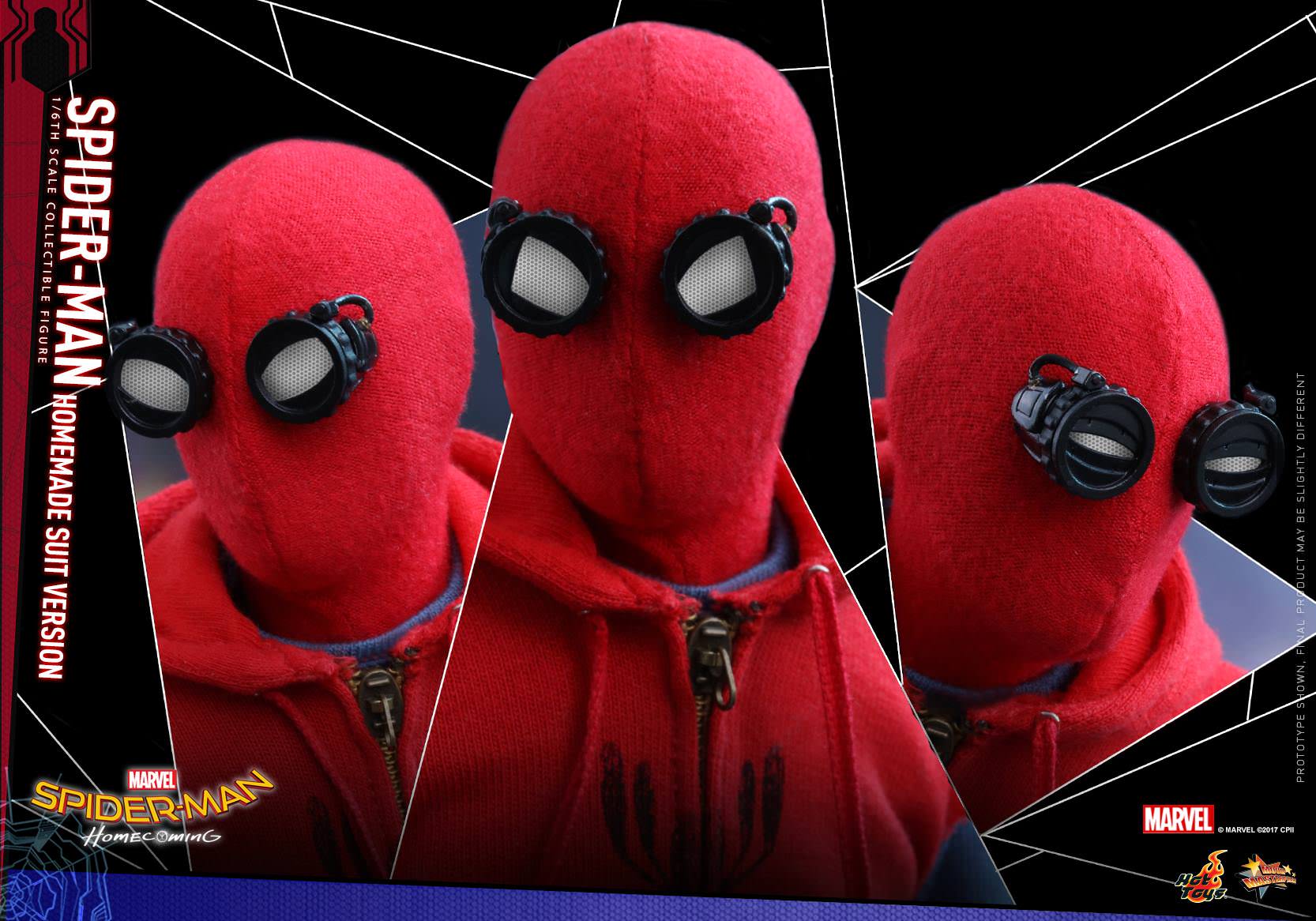 Spider-Man : Homecoming – Homemade Suit Action Figure By Hot Toys - Image 4