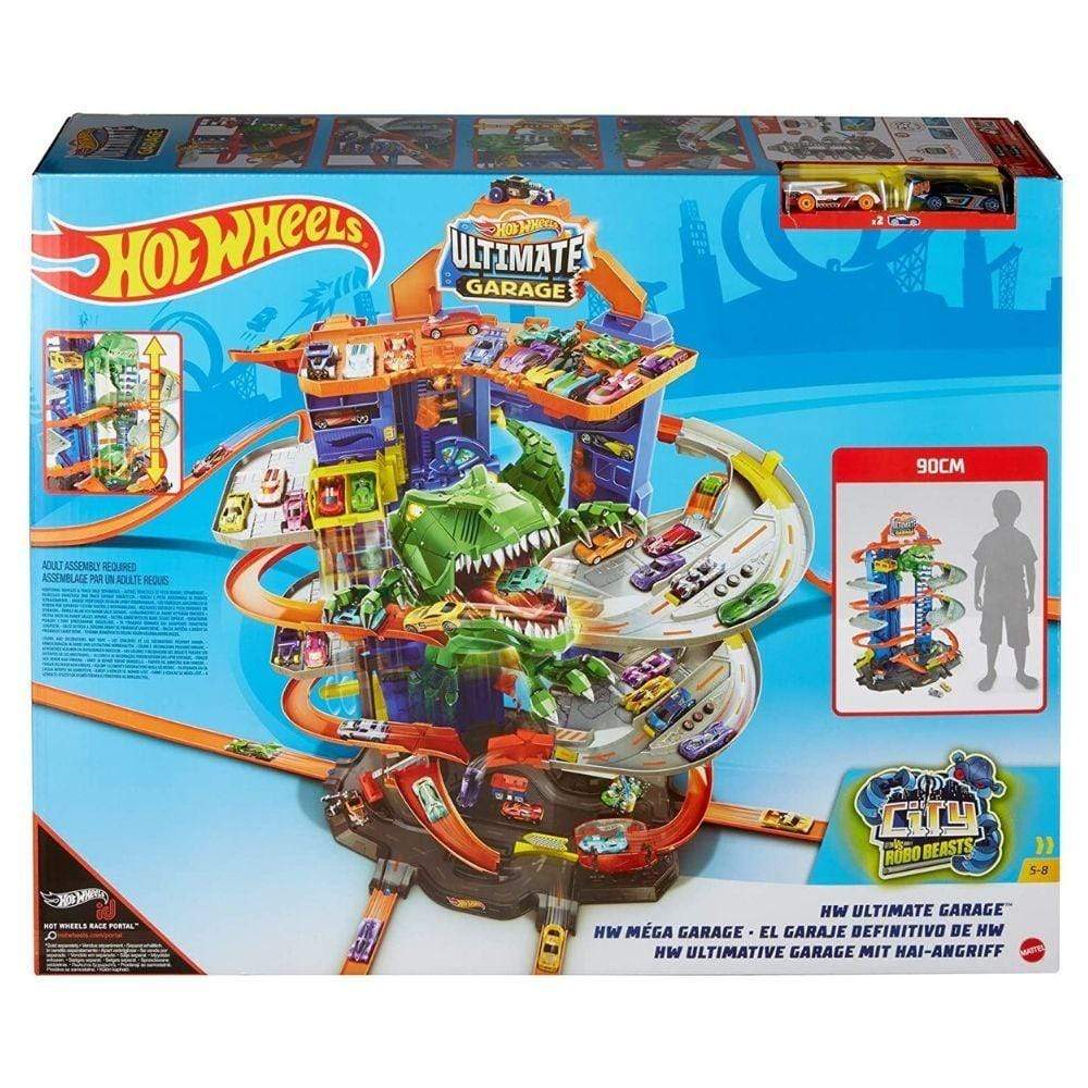 Hot Wheels City Robo T-Rex Ultimate Garage Playset - Image 5