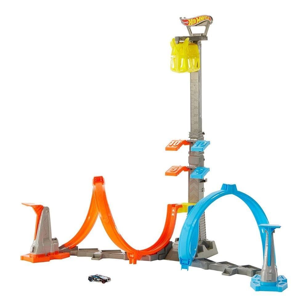 Hot Wheels Loop and Launch Track Playset - Image 2