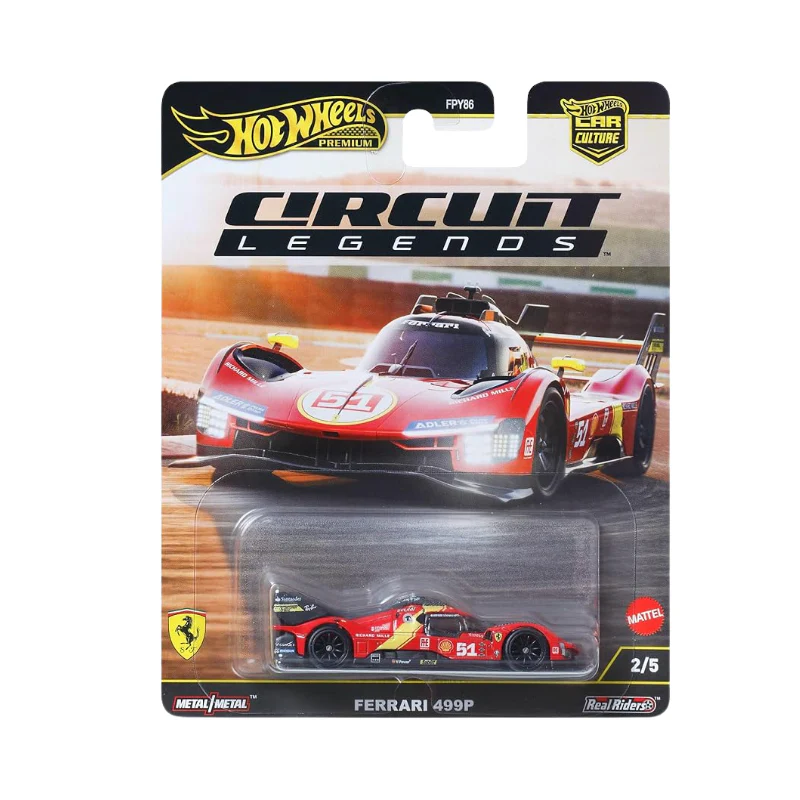 Hot Wheels Premium Car Culture 499 Prototype - F1 Diecast Cars By Mattel (Assorted) - Image 3