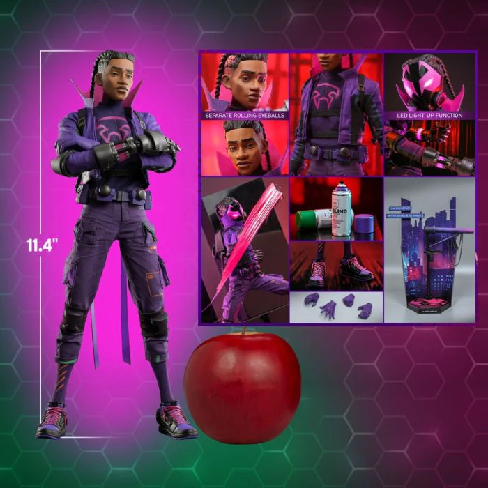 Marvel Miles G Morales Sixth Scale Figure By Hot Toys - Image 3