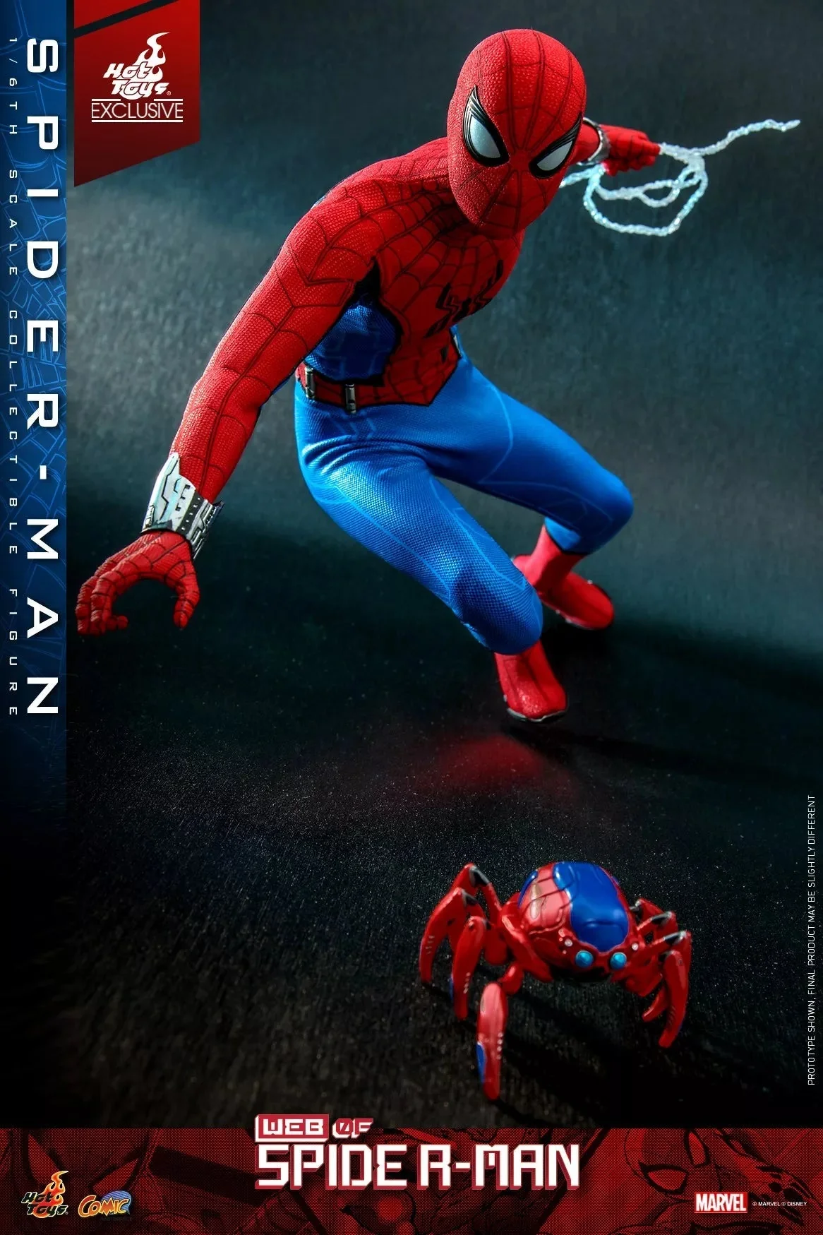 Hot Toys CMS010 W.E.B. of Spider-Man Collectible Action Figure 1/6 Spider-Man 28cm - Image 3