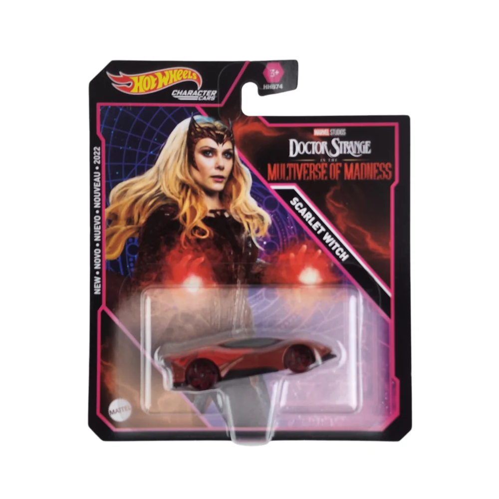 Hot Wheels Marvel Dr. Strange Multiverse of Madness Scarlet Witch Character Car