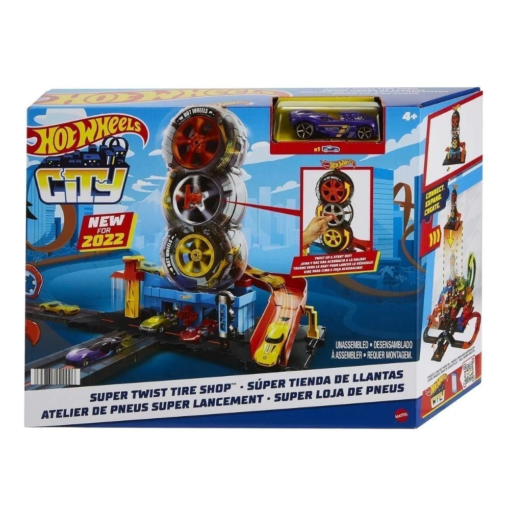 Hot Wheels City Super Twist Tire Shop
