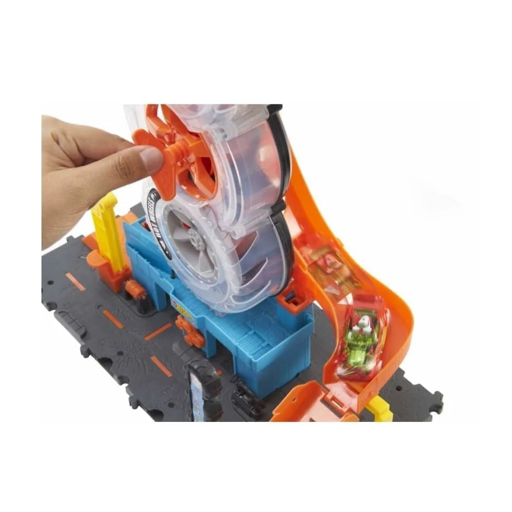 Hot Wheels City Super Twist Tire Shop - Image 2