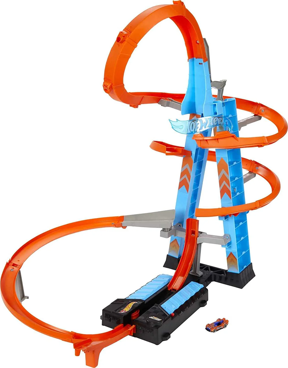 Hot Wheels Sky Crash Tower Play Set by Mattel - Image 2