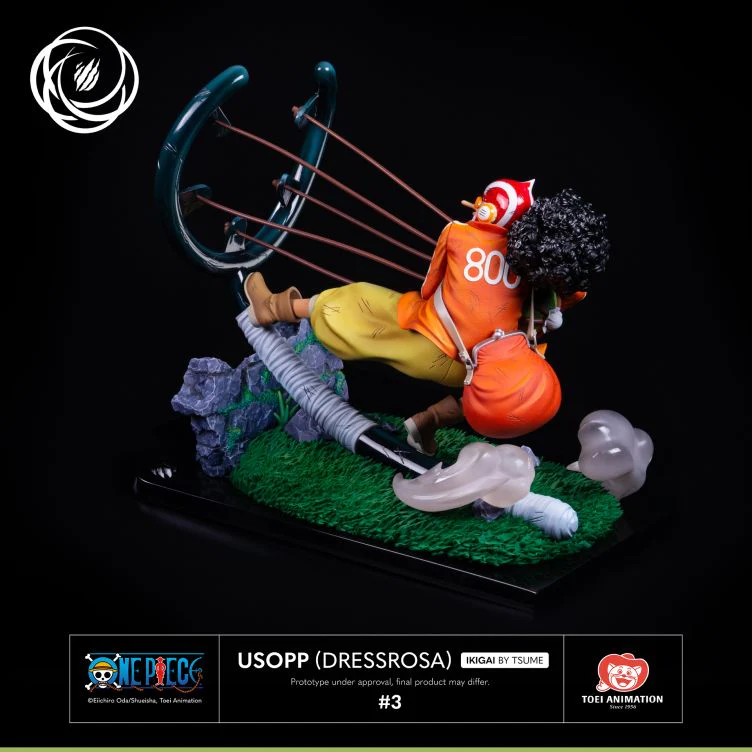 One Piece Ussop Dressrosa Version 1/6 Scale Ikigai Statue by Tsume Art - Image 4