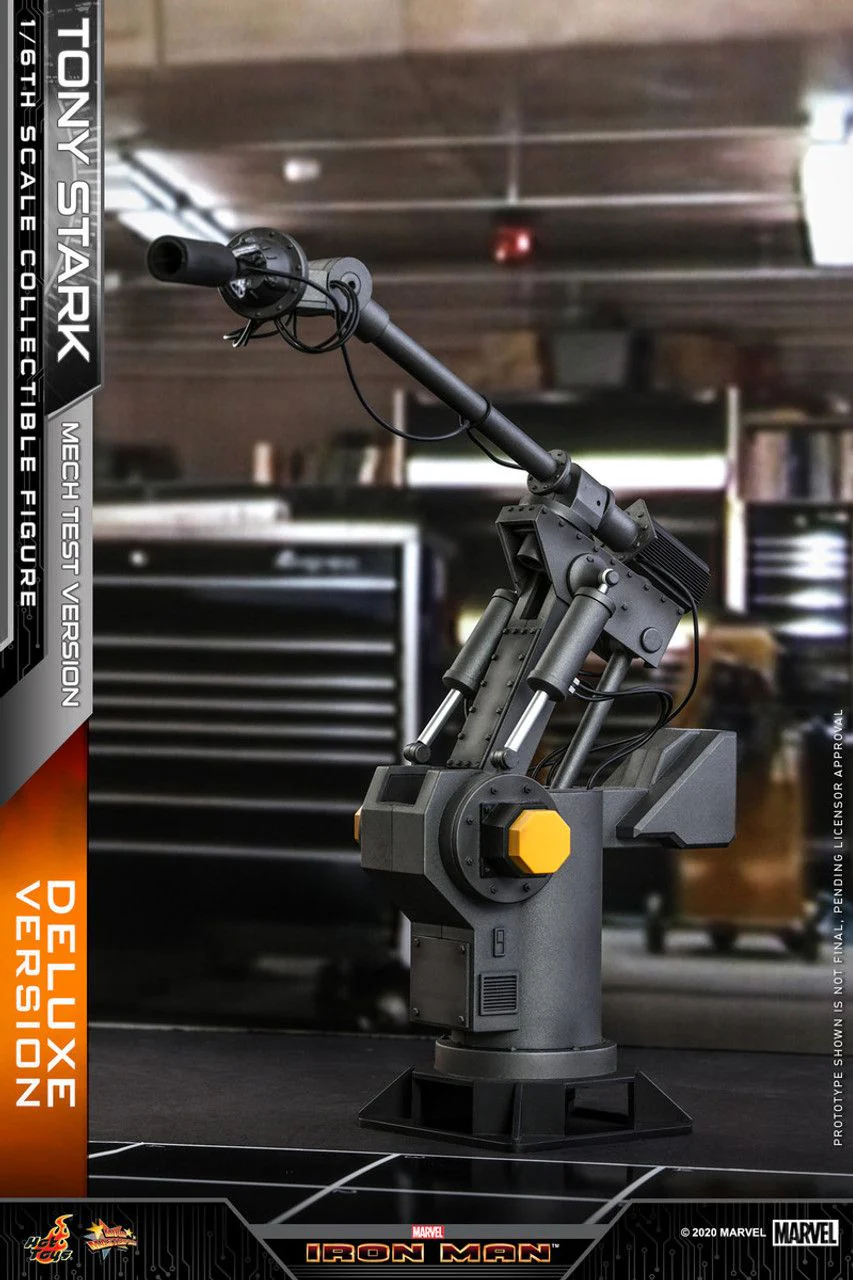 Marvel Iron Man Tony Stark (Mech Test Ver.) Deluxe 1/6th Scale Collectible Action Figure - Image 5