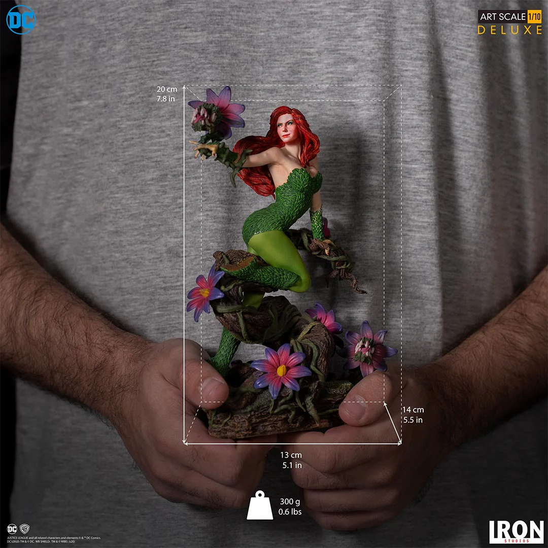DC Comics Poison Ivy By Ivan Reis Series #5 1/10 Scale Statue by Iron Studios - Image 3