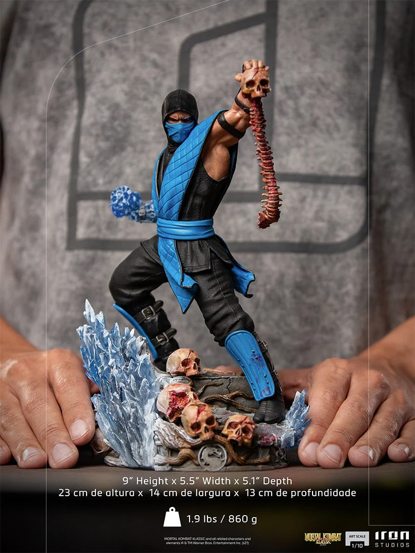 Mortal Kombat Sub-Zero 1/10 Art Scale Statue by Iron Studios - Image 3