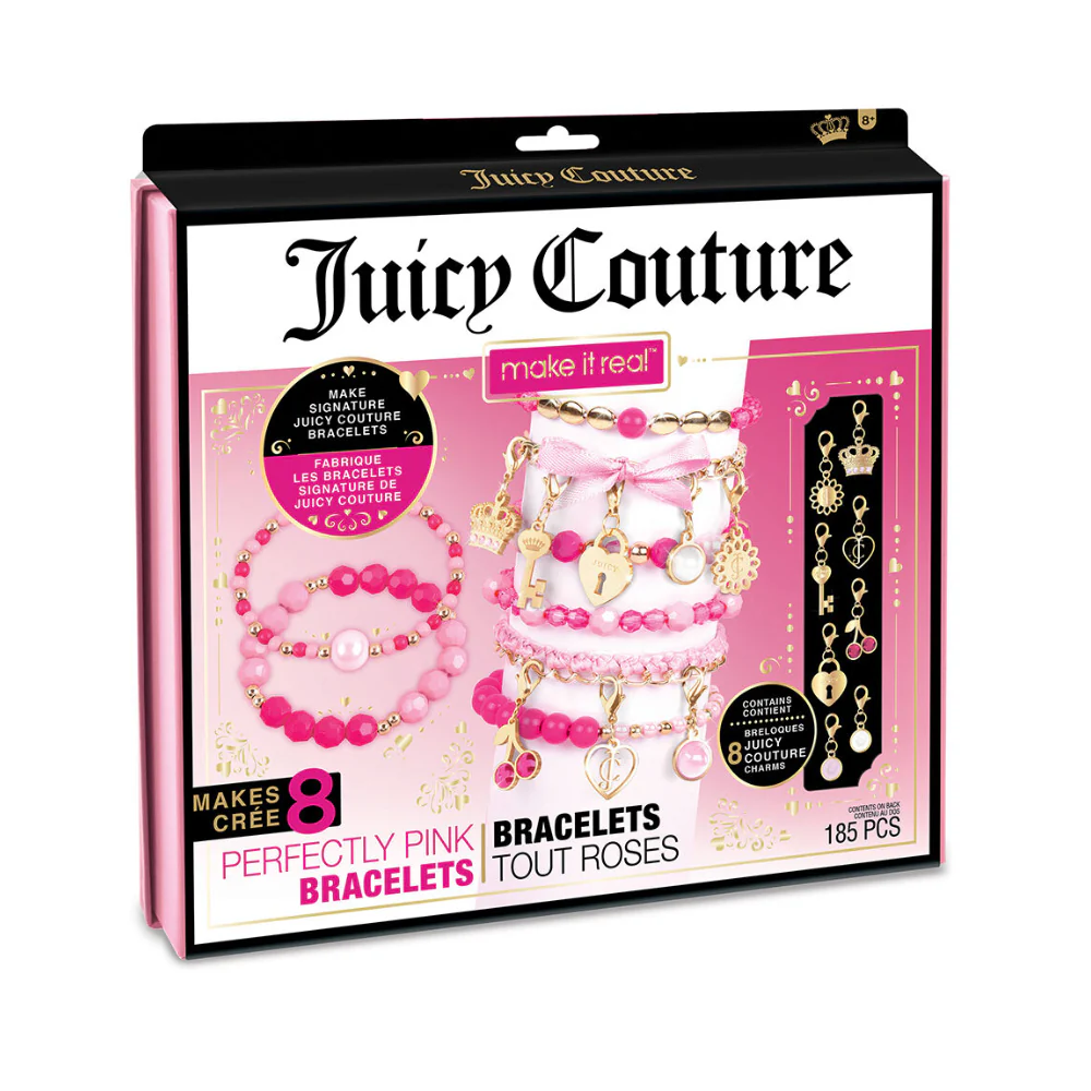 Juicy Couture Perfectly Pink Bracelets Making Kit by Make it Real
