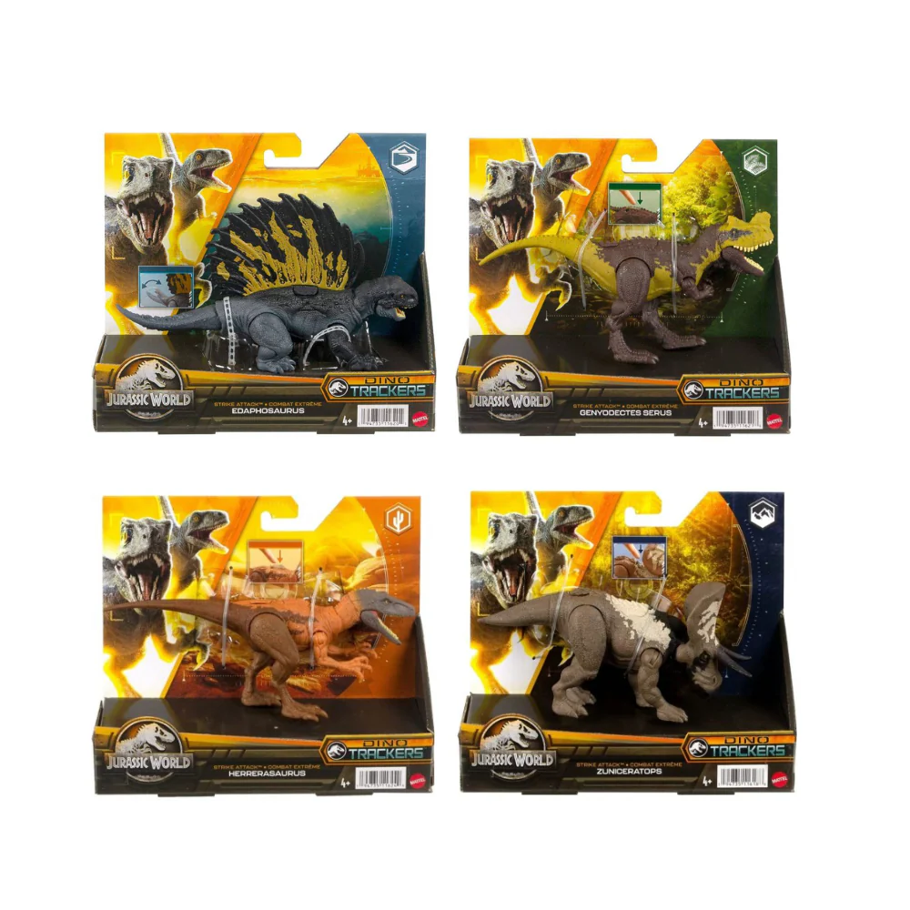 Jurassic World Strike Attack Dinosaur Action Figure (Random)