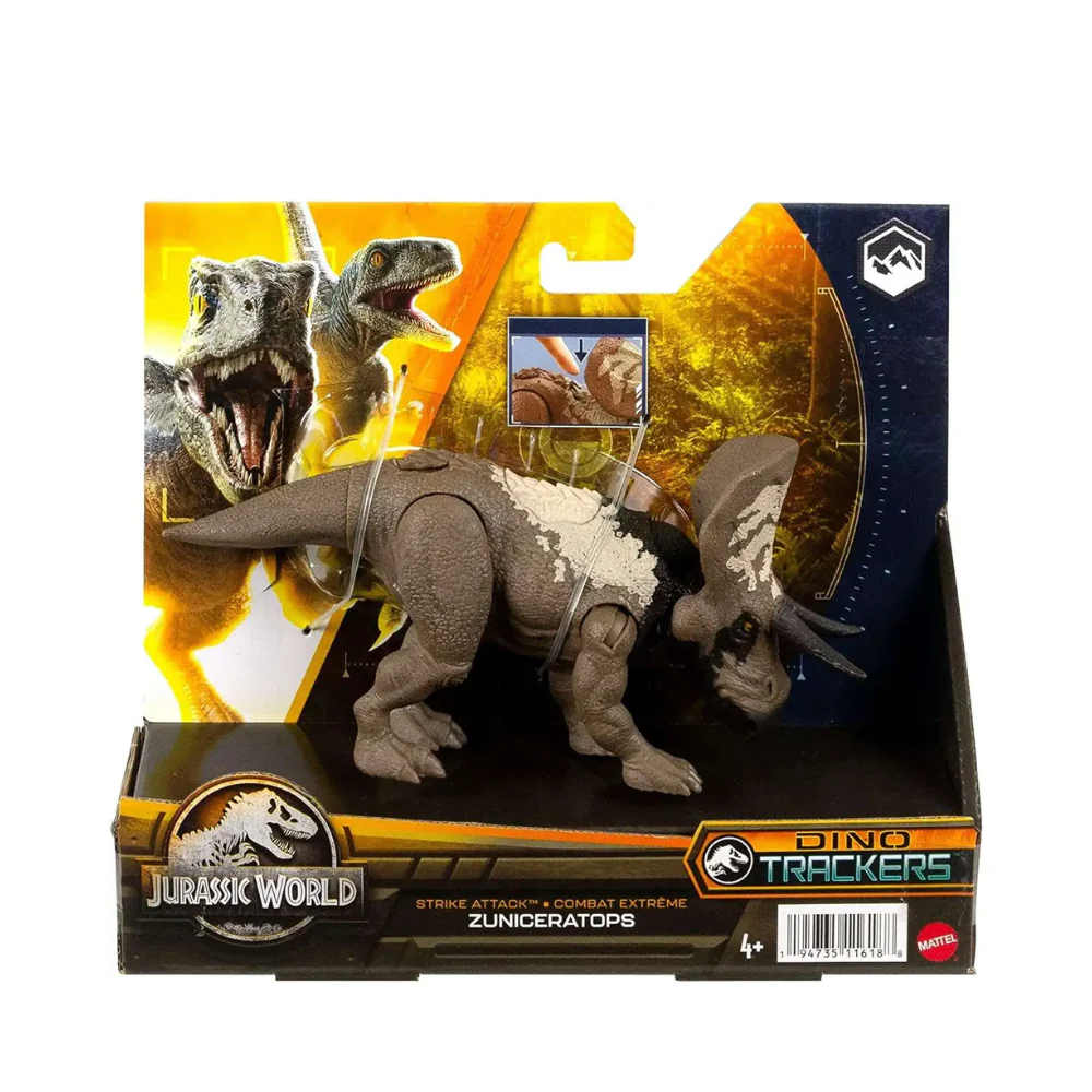 Jurassic World Dino Trackers Zuniceratops Action Figure