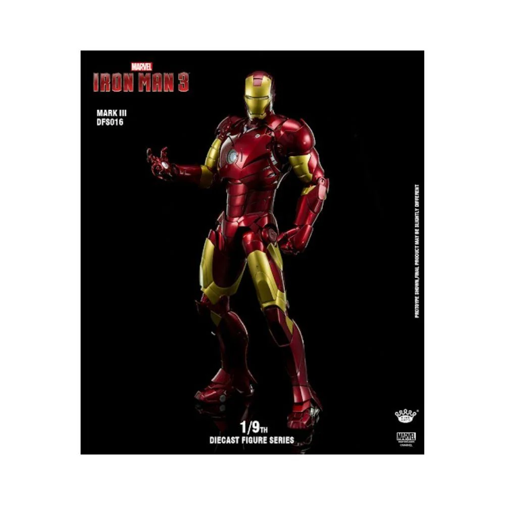 King Arts : Marvel - Diecast Iron Man 3 Mark III