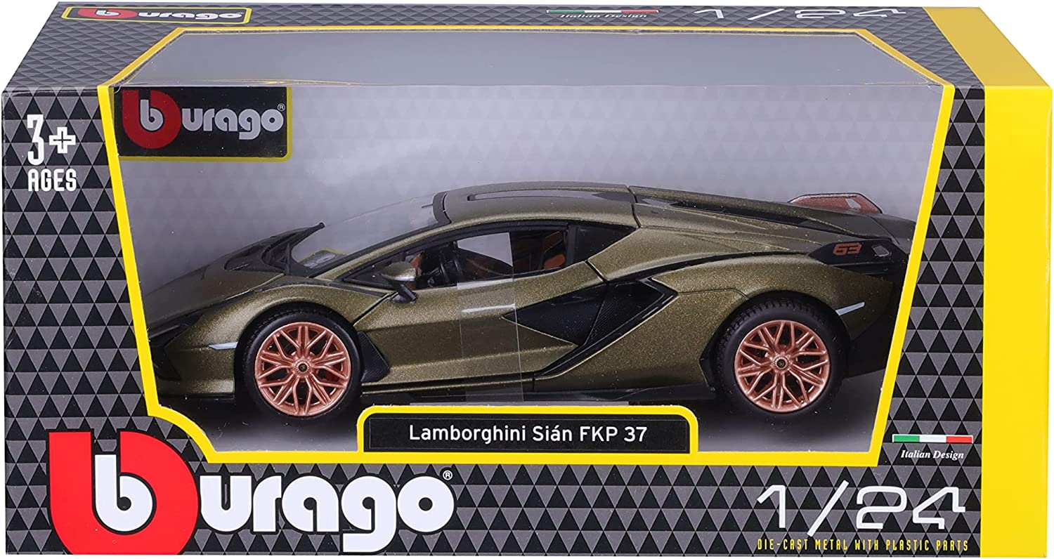 Lamborghini Sián FKP 37 - 1:24 Collezione (A) w/o stand Diecast Cars by Bburago - Image 2