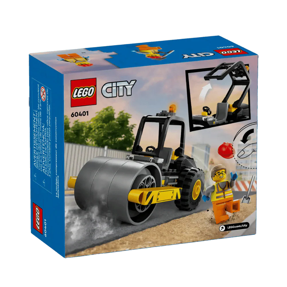 Lego Construction Steamroller