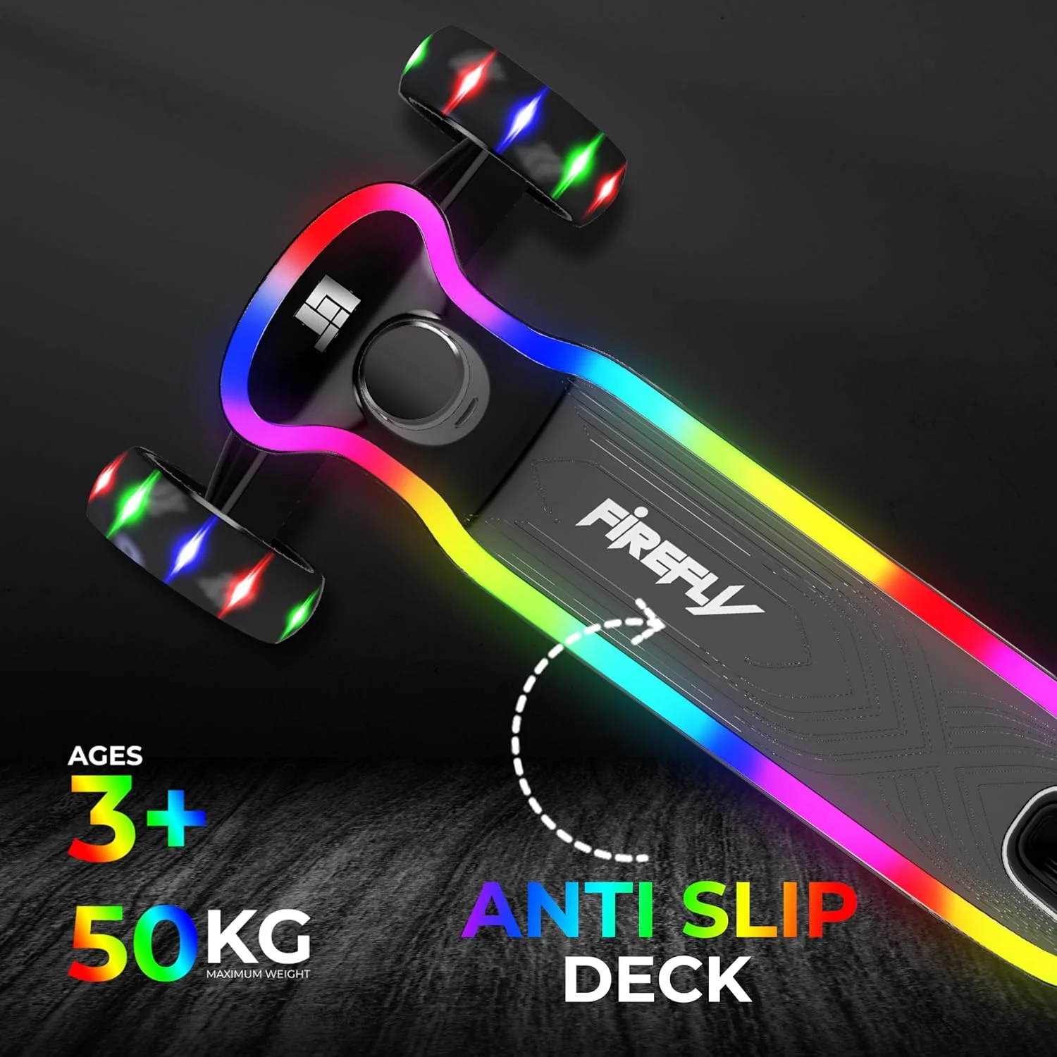 LiT Firefly 3 Wheel Scooter By Spartan - Image 3