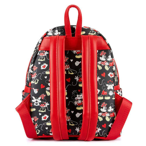Loungefly! Leather: Disney Mickey and Minnie Heart Hands - Image 3