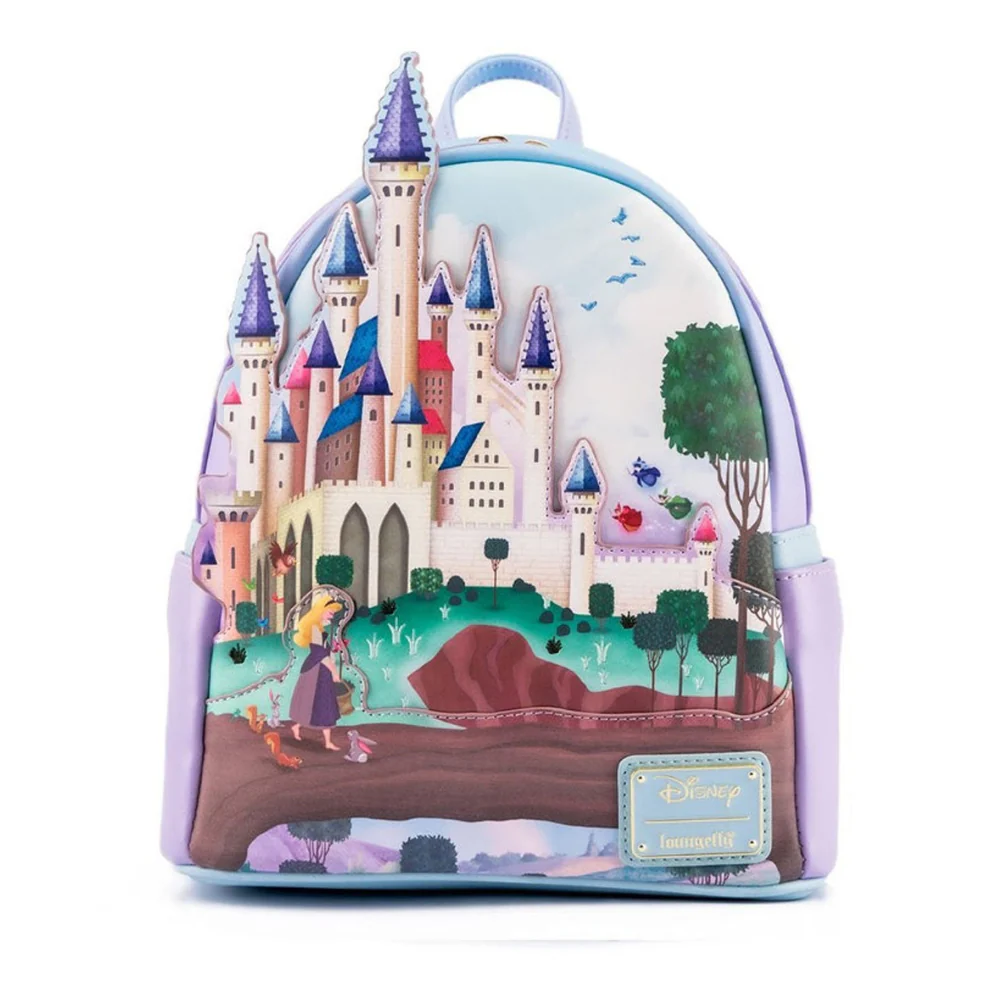 Loungefly! Leather: Disney Princess Castle Sleeping Beauty