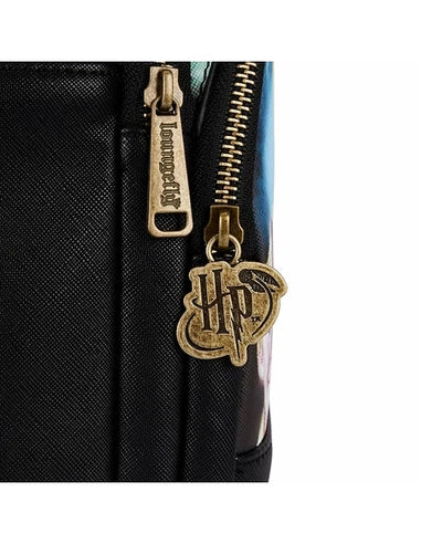 Harry Potter Triology Triple Pocket Leather Bagpack by Loungefly - Image 3